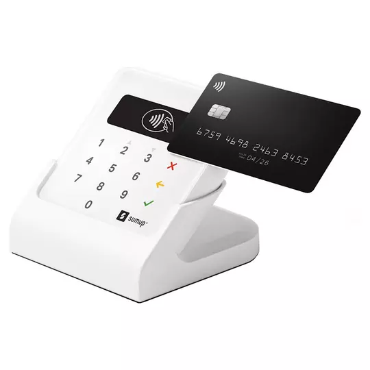 SumUp Air Card Payment Reader Machine with Charging Cradle
