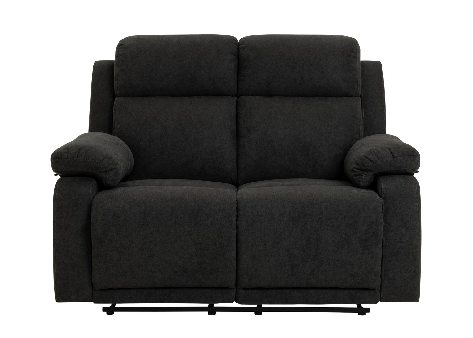 Argos Home Bradley Fabric 2 Seater Recliner Sofa - Grey