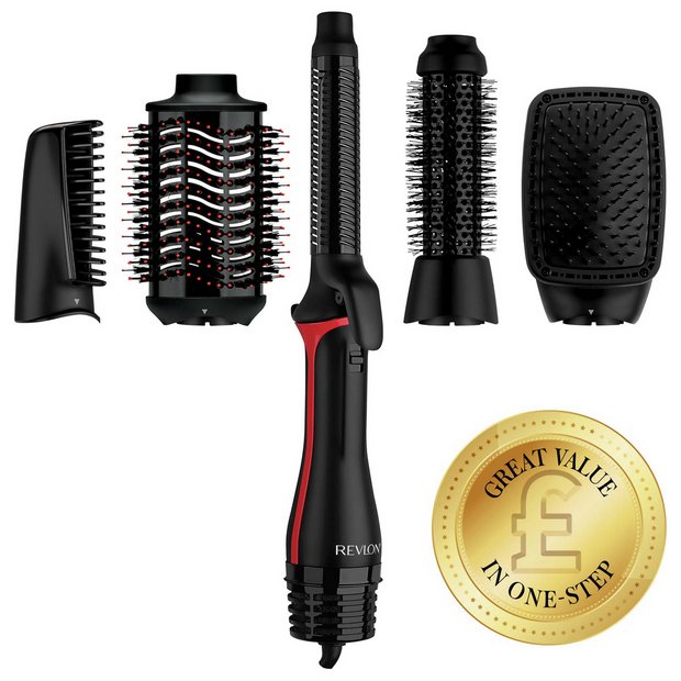 Buy Revlon RVDR5371 One Step 5 in 1 Multi Air Styler Hot air stylers and brushes Argos