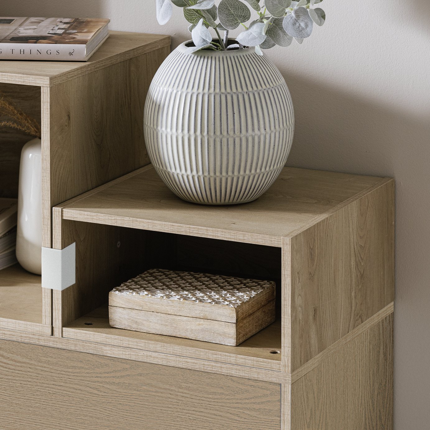 Habitat Rubrics Modular Single Small Shelf Unit 