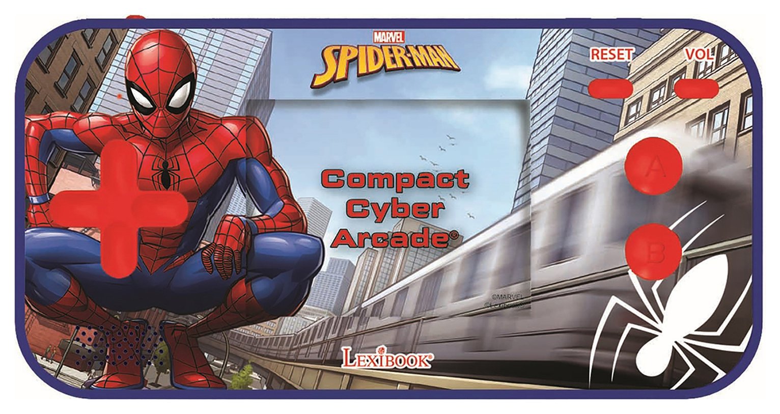 Lexibook 2.5" Cyber Arcade Handheld Console - Spider-Man