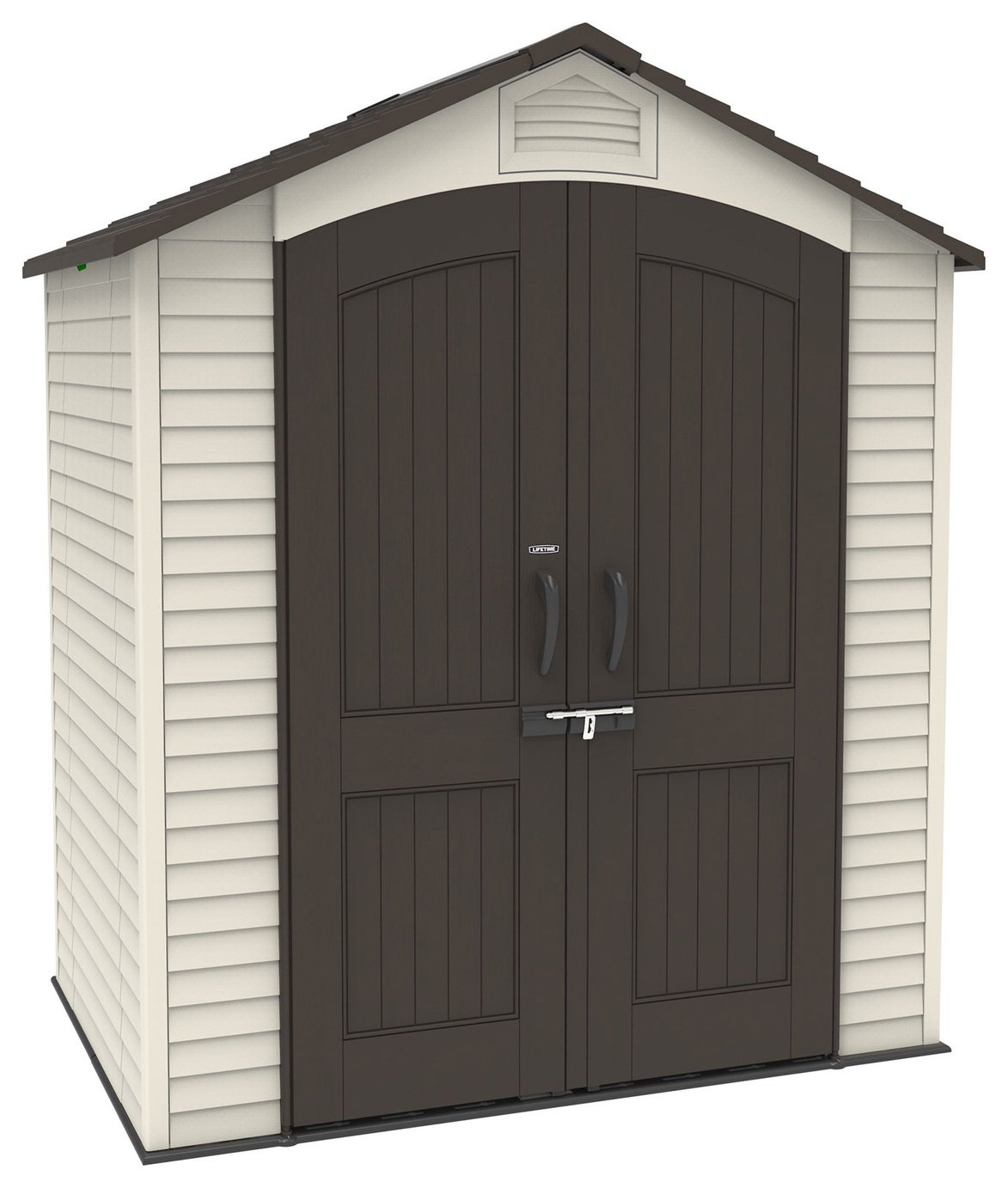 Lifetime Plastic Outdoor Storage Shed - 7ft