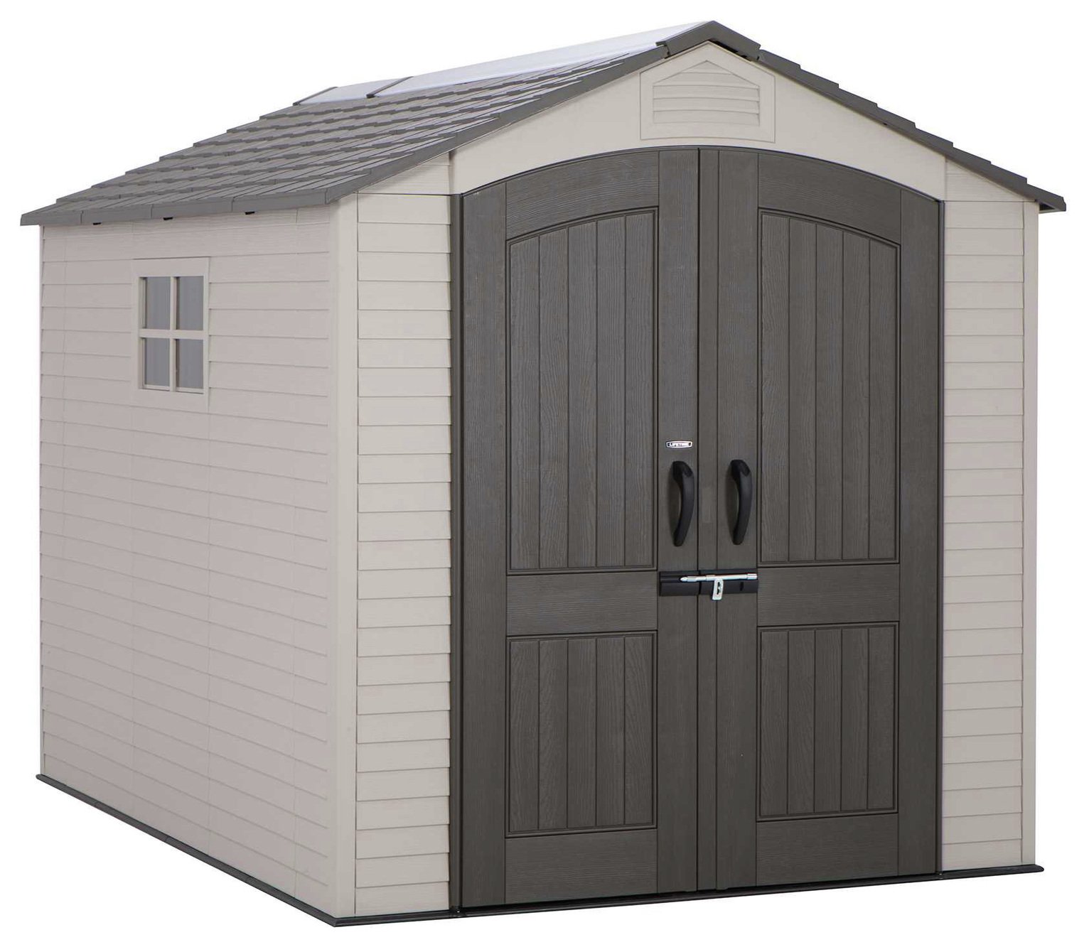Lifetime Apex Outdoor Garden Storage Shed - 7 x 9.5ft