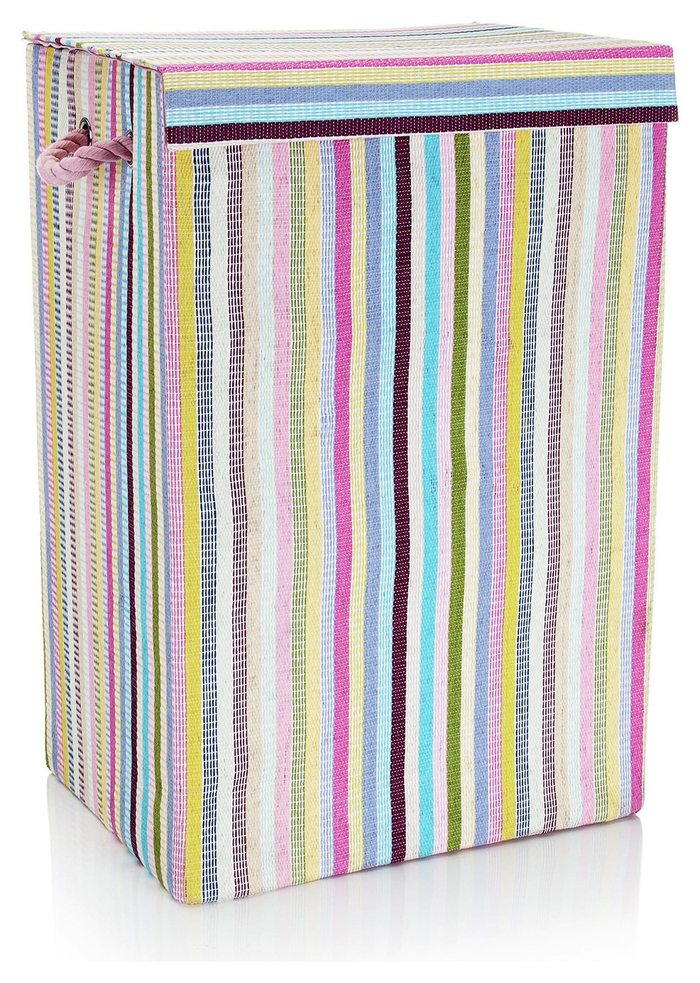 colourful laundry basket