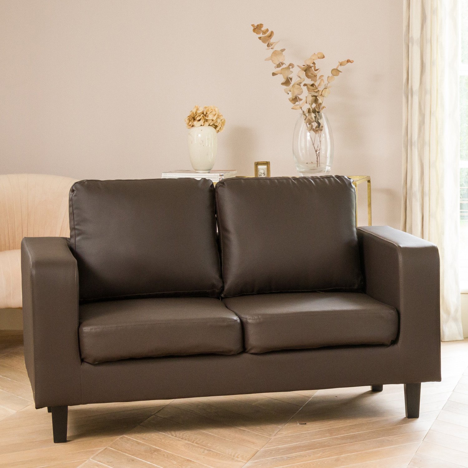 Artemis Home Monmouth 2 Seat Sofa - Brown