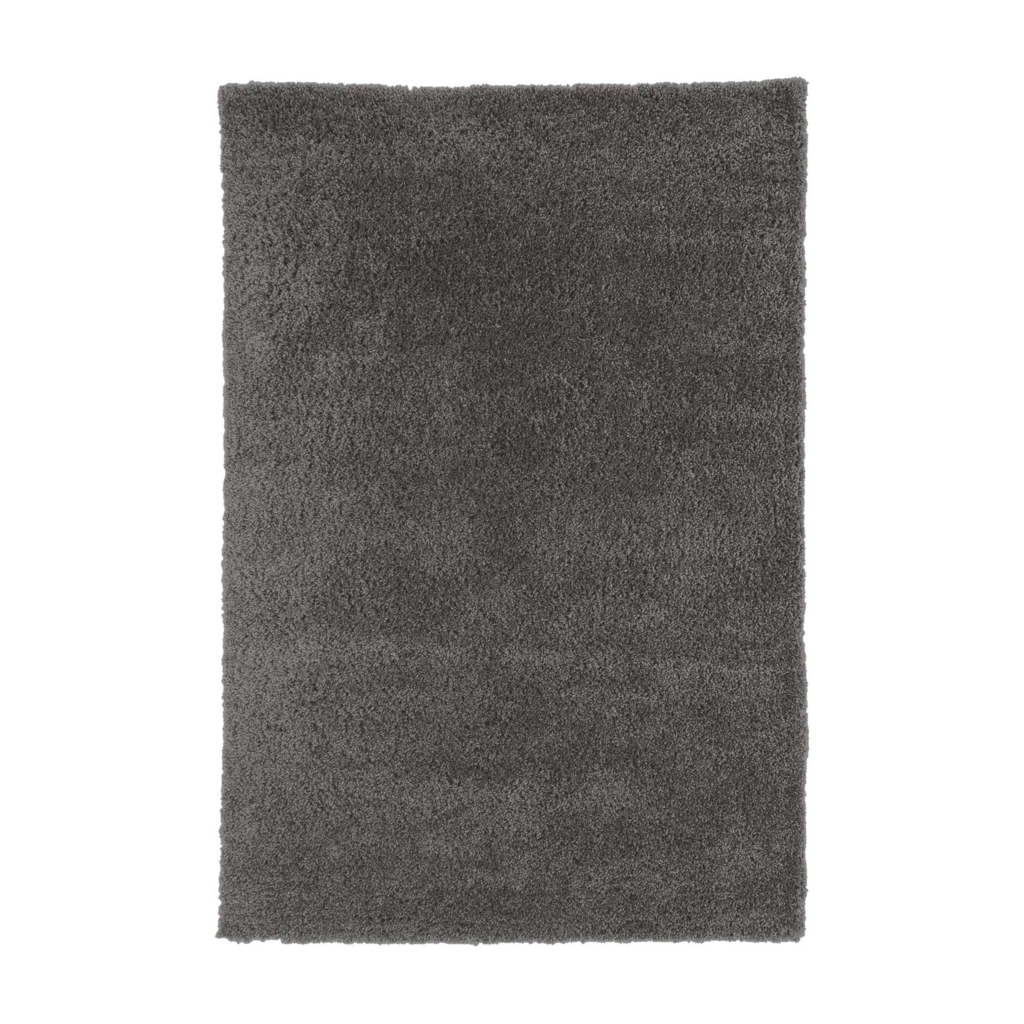 Kukoon Slate Grey Super Soft Shaggy Rug - 120 x 170cm