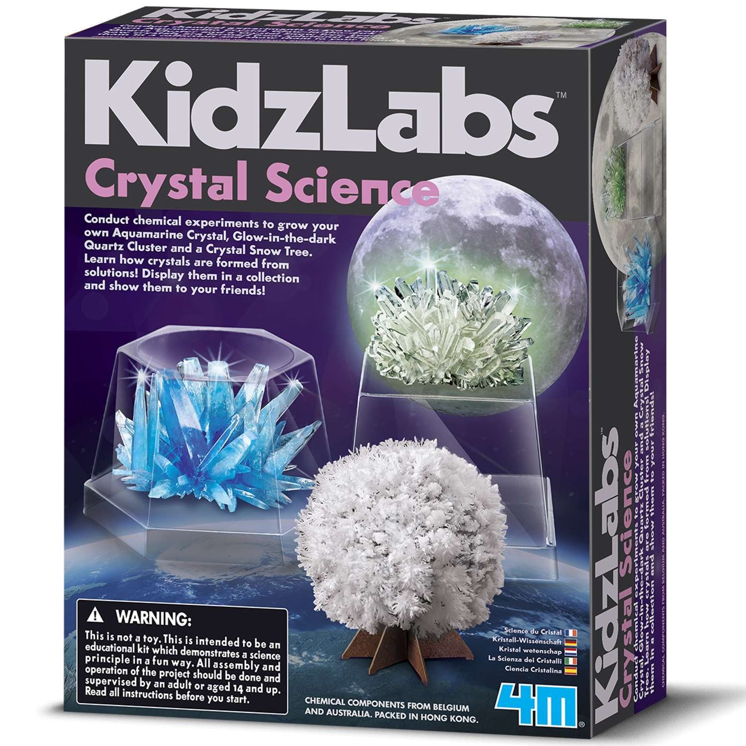 4M KidzLabs Crystal Science - 14 Years +
