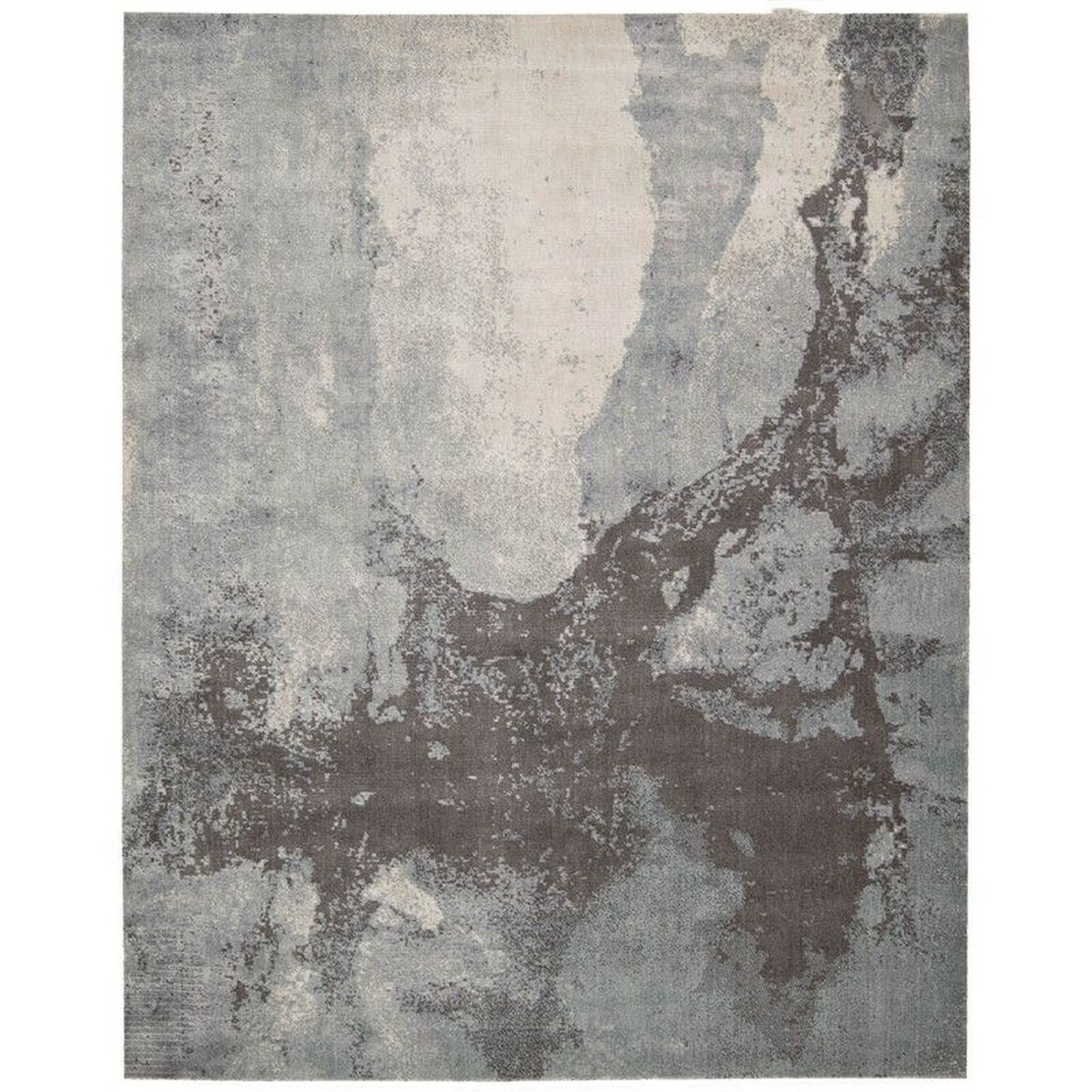 Mega Flooring Grey Modern Abstract Rug - 168 x 244cm