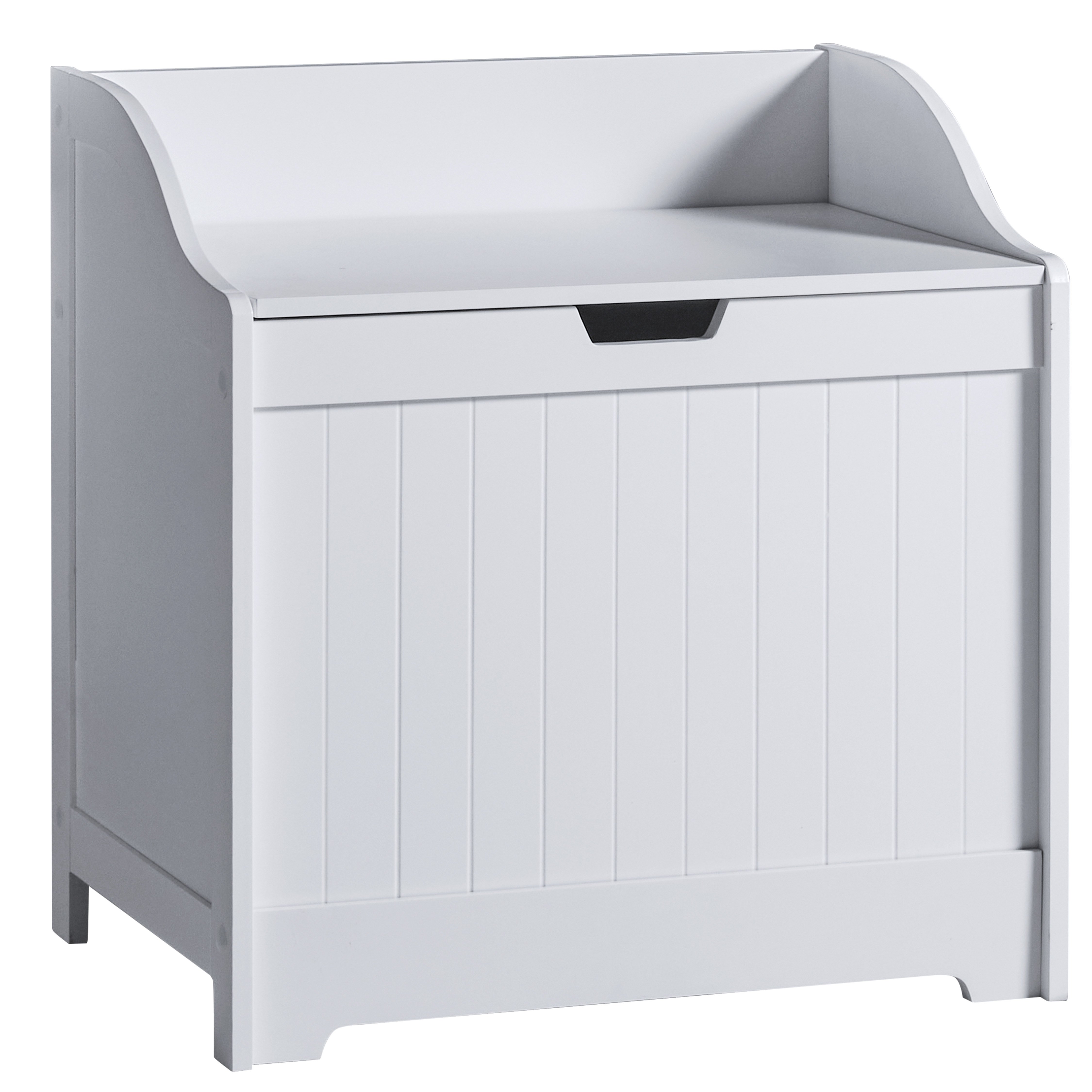 Bath Vida Priano Laundry Chest - White