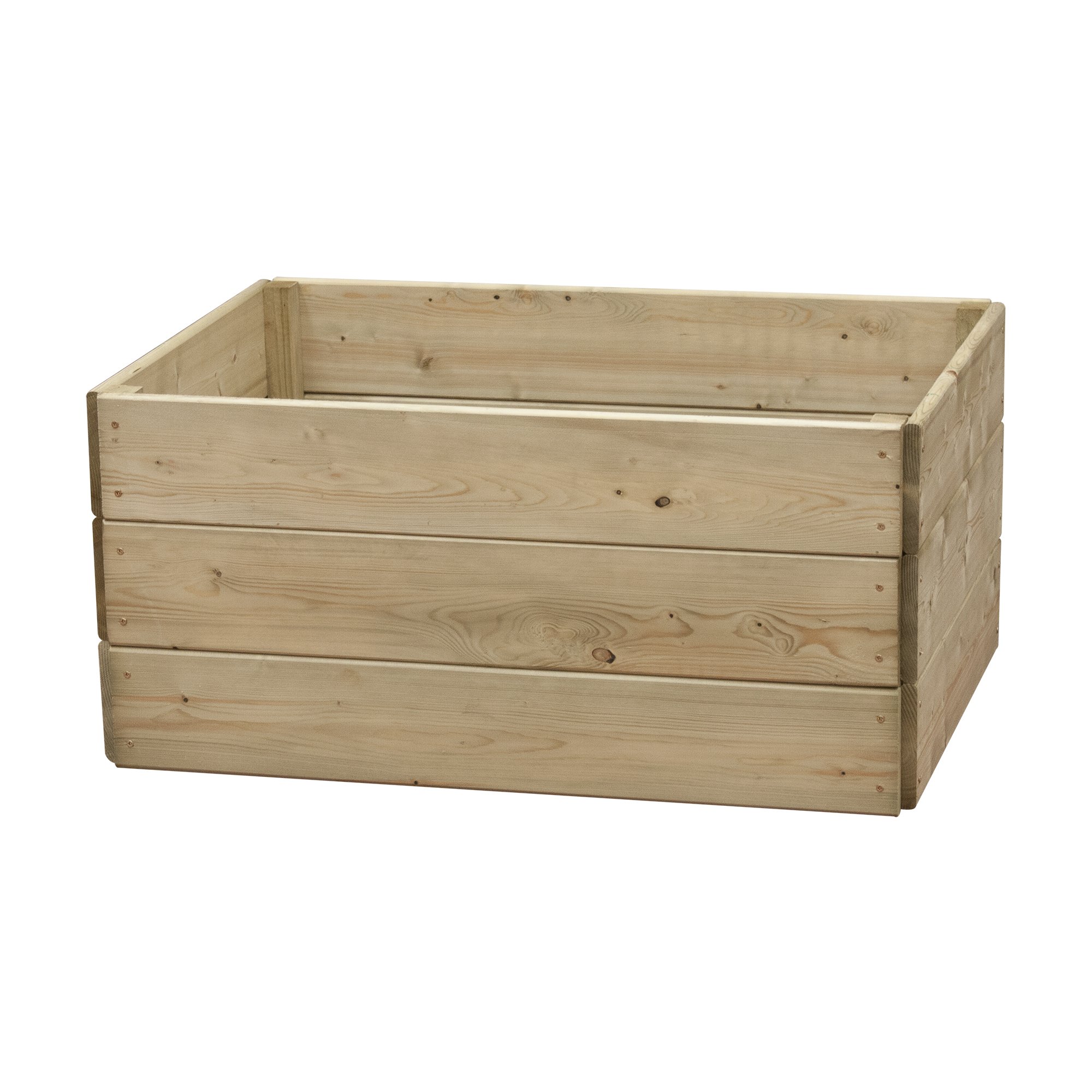 Greena Rectangular Wooden Raised Bed 45 cm High, 60 x 90cm