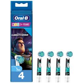 Oral-B Lightyear Kids Electric Toothbrush Heads - 4 Pack