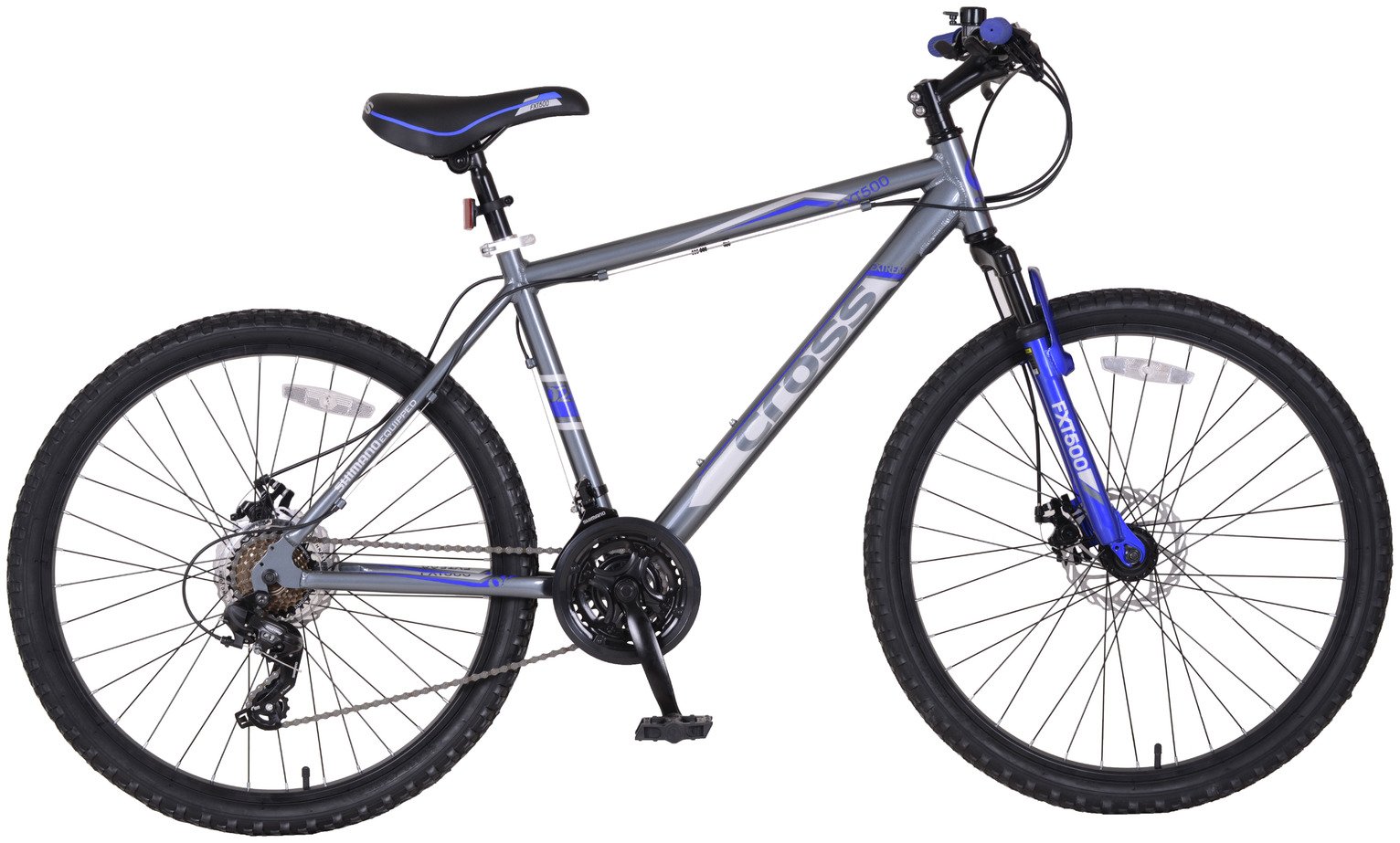cross fxt500 26 inch wheel size mens mountain bike