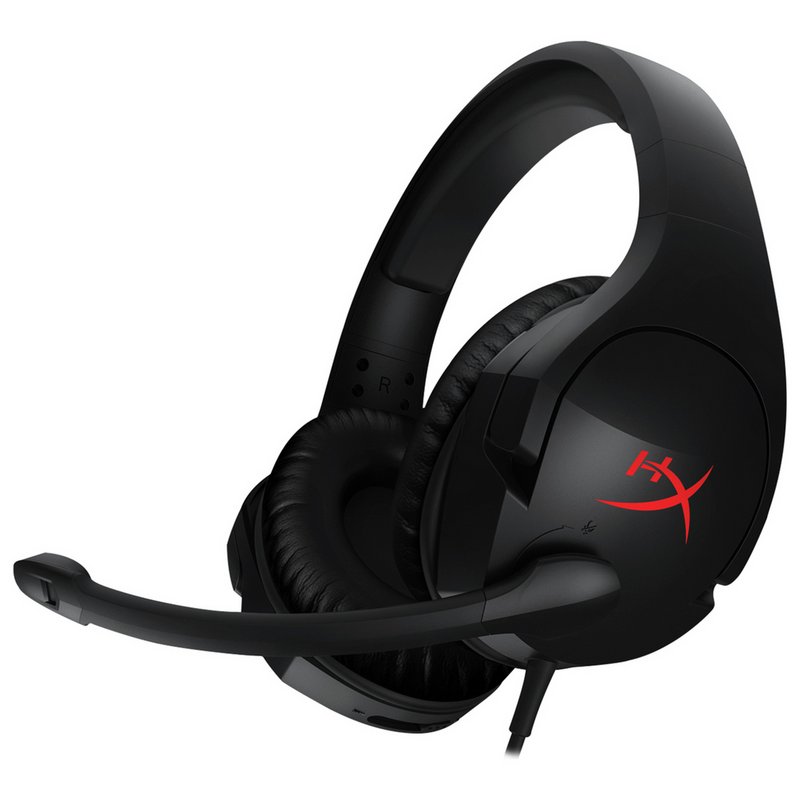 HyperX Cloud Stinger PC, Xbox One, PS4 Headset - Black from Argos
