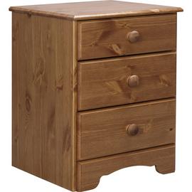 Argos Home Nordic 3 Drawer Bedside Table