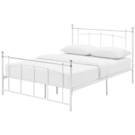 Argos Home Yani Small Double Metal Bed Frame - White