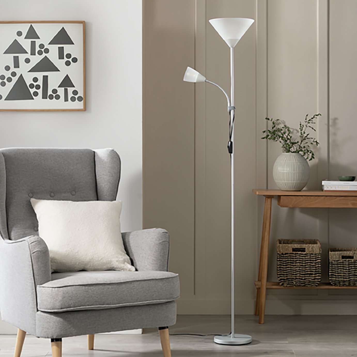 Argos Home Father and Child Floor Lamp