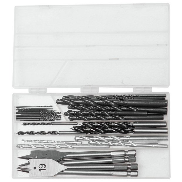 Ryobi drill bit store set argos