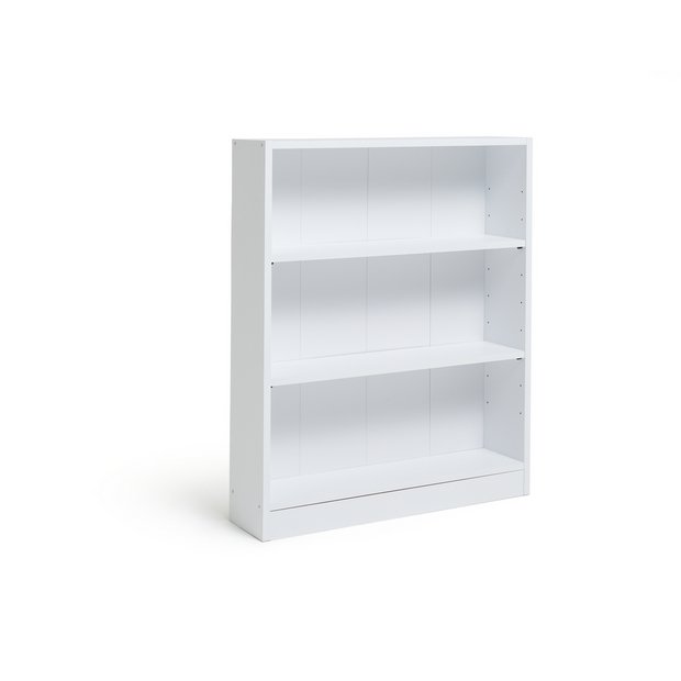 White and deals grey bookcase