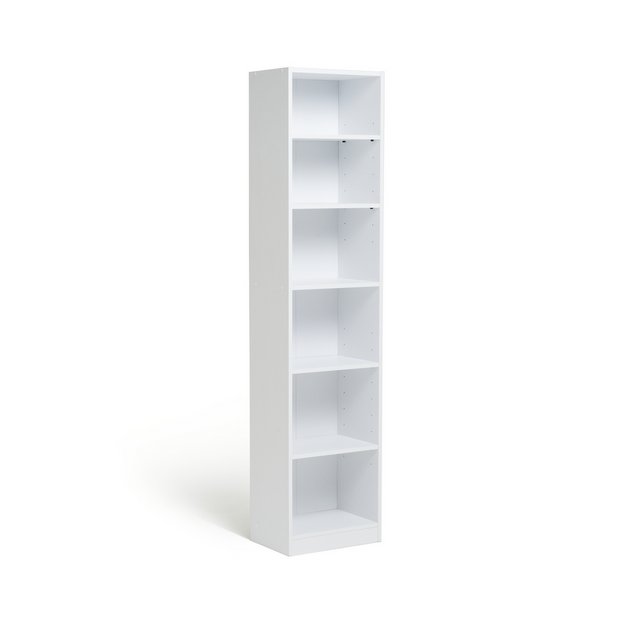 Argos store grey bookshelf