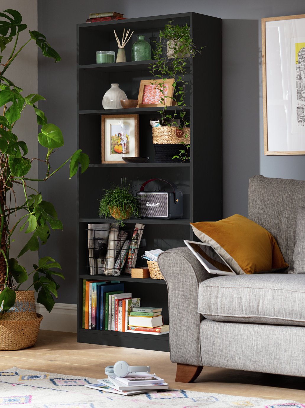 Argos Home Maine Deep Bookcase