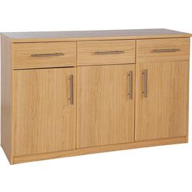 Argos Home Anderson 3 Dr and 3 Drawer Sideboard - Oak Effect