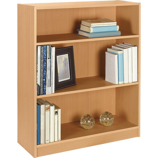 Buy Argos Home Maine 2 Shelf Small Bookcase Beech Effect