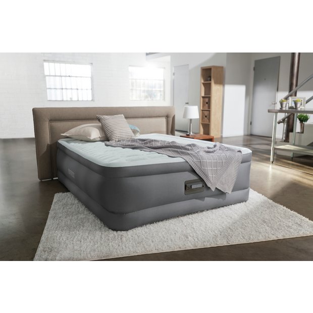Buy Intex Queen Premaire Raised Air Bed With Pump Air Beds Argos