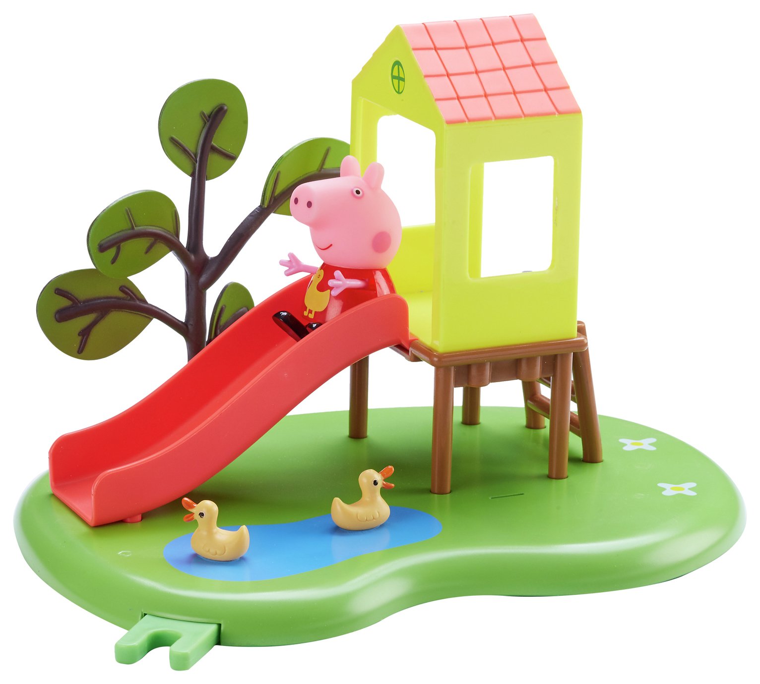 peppa pig slide and swing set