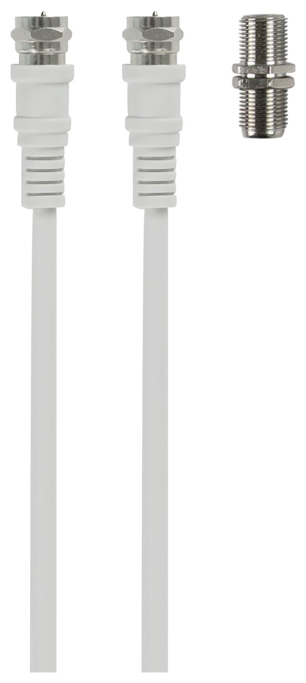 10m Satellite Extension Lead - Nickel Plated