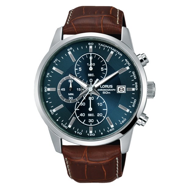 Mens lorus chronograph watch sale