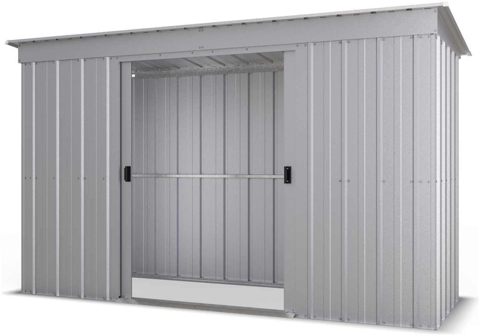 Yardmaster Metal Pent Shed 10 x 4ft