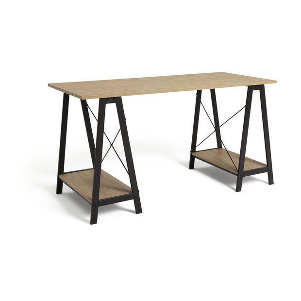 Large shop trestle table