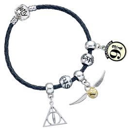 Harry Potter Leather Charm Bracelet