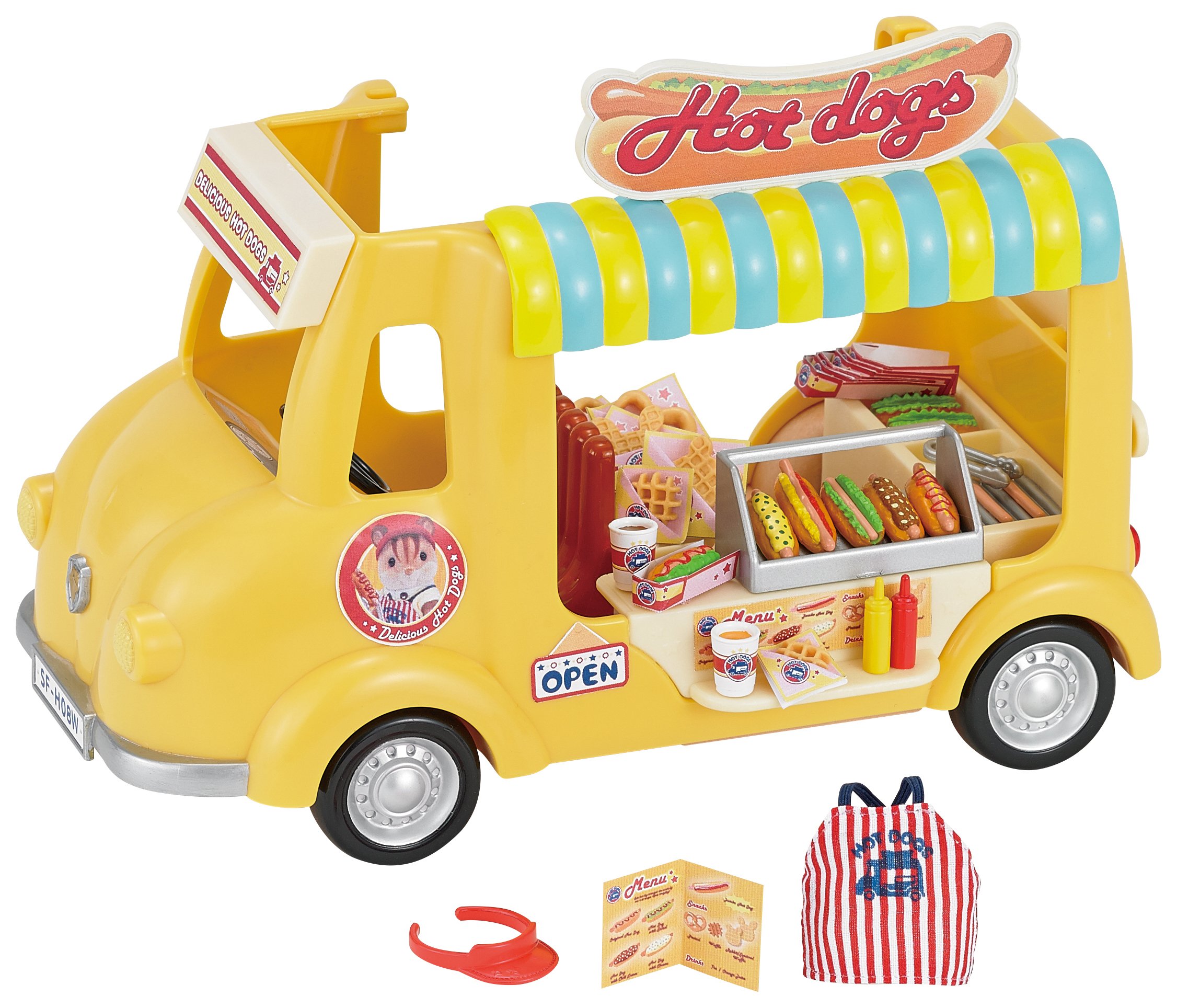 sylvanian families fish and chip van argos