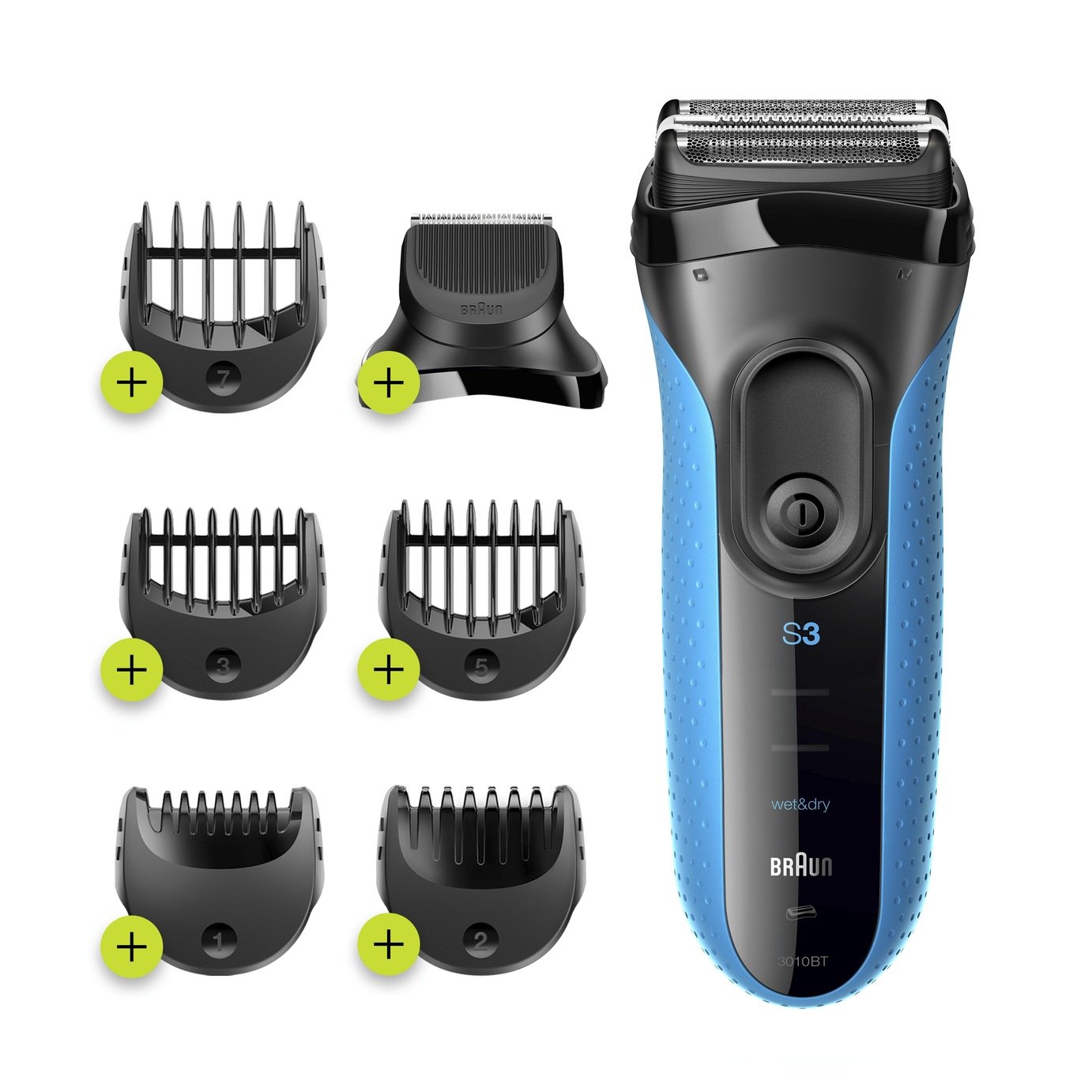 braun electric shaver with pop up trimmer