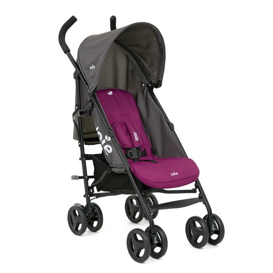 Joie Nitro E Lightweight Umbrella Stroller - Rosy