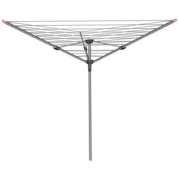 Buy Vileda 30m 3 Arm Rotary Outdoor Washing Line | Washing lines | Argos