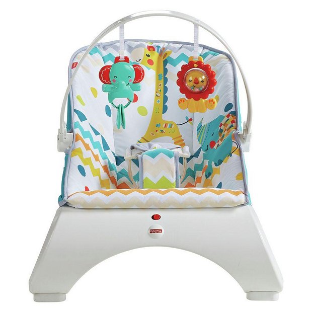 Buy Fisher Price Colourful Carnival Comfort Curve Bouncer Baby Bouncers And Swings Argos