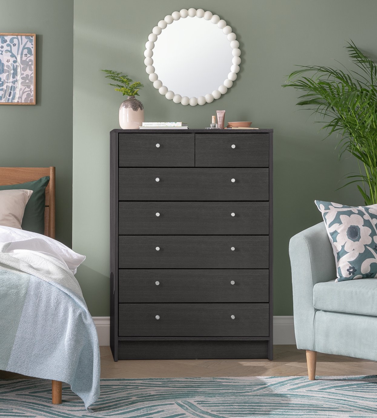 Argos Home Malibu 7 Drawer Chest