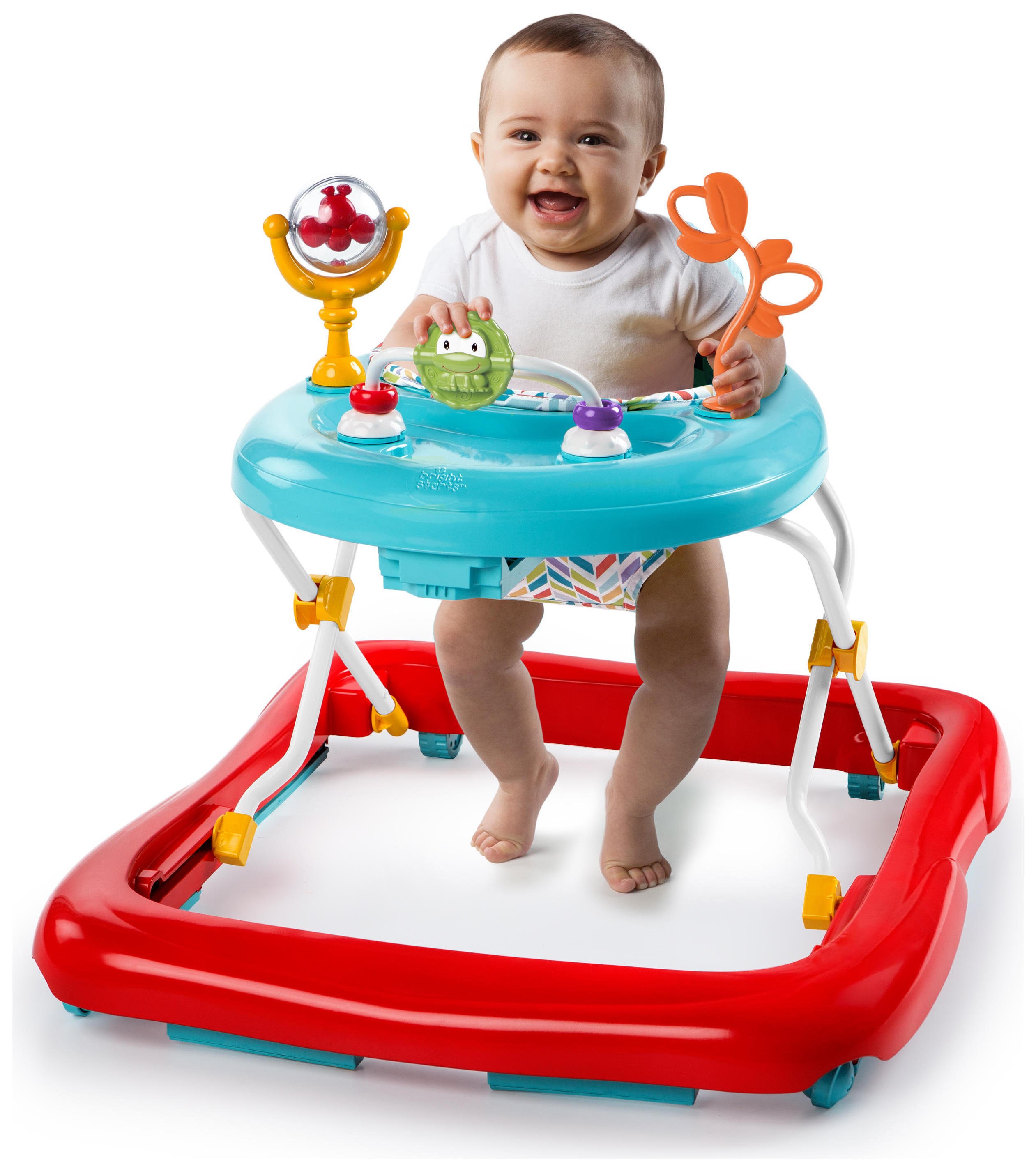 bright starts walker activity rotating seat