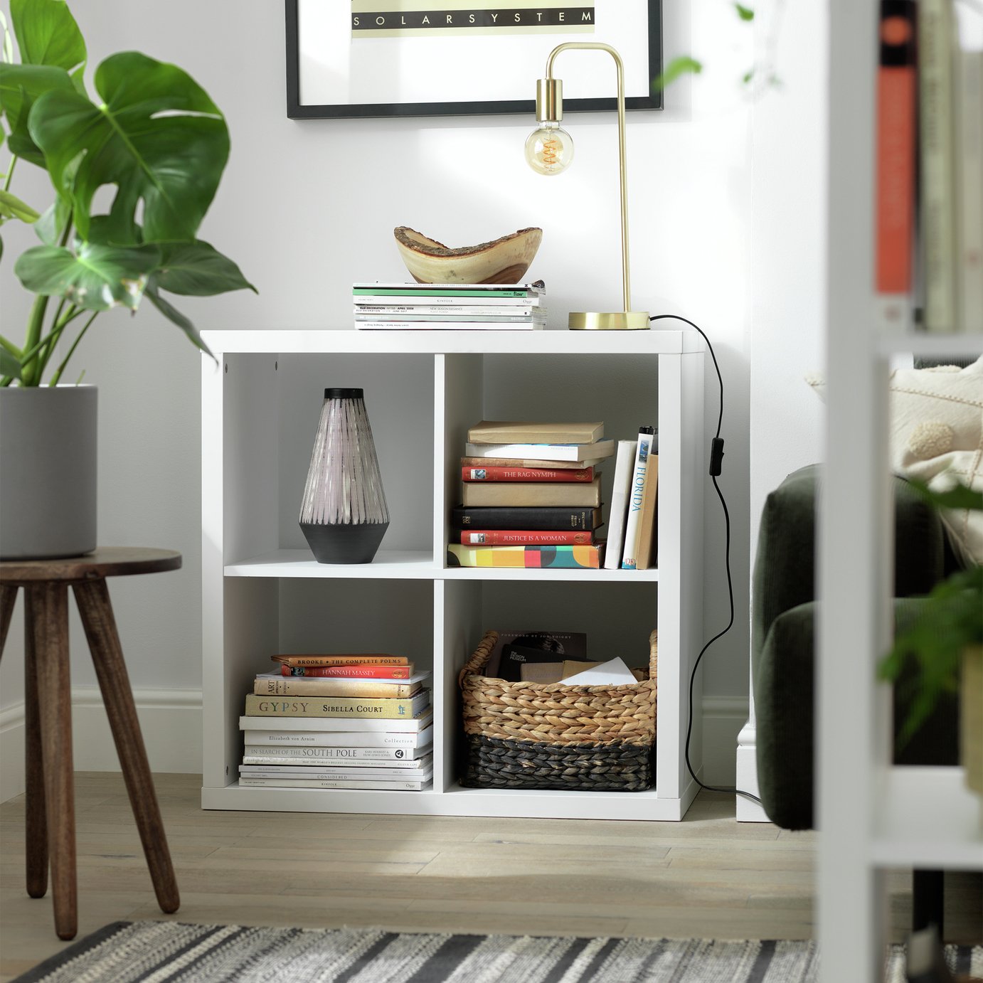 Habitat Squares Plus 4 Cube Storage Unit