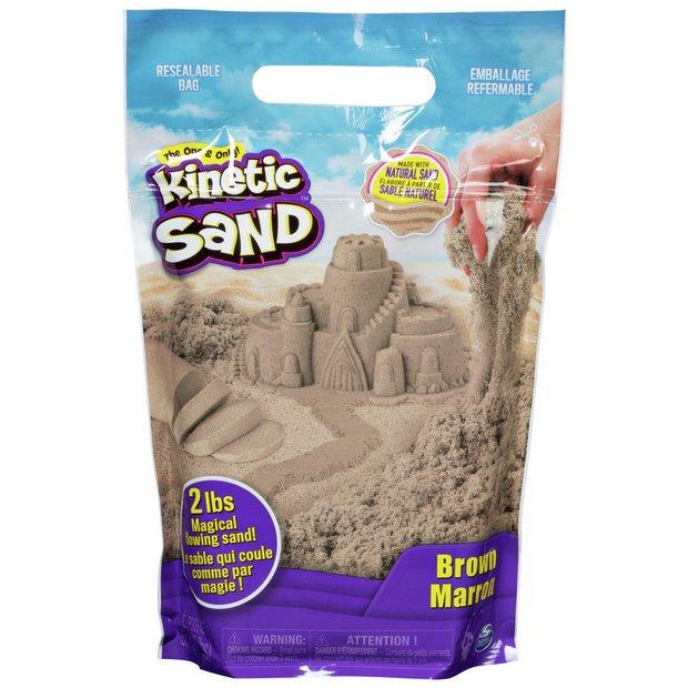 Buy Kinetic Sand Brown 907g Bag 2 for 20 pounds on Toys Argos