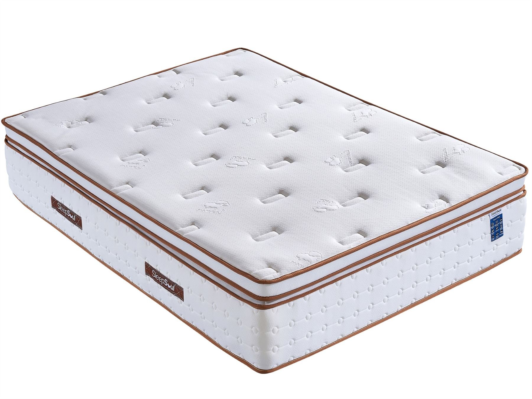 SleepSoul Space 3000 Medium Memory Hybrid Mattress - Super King