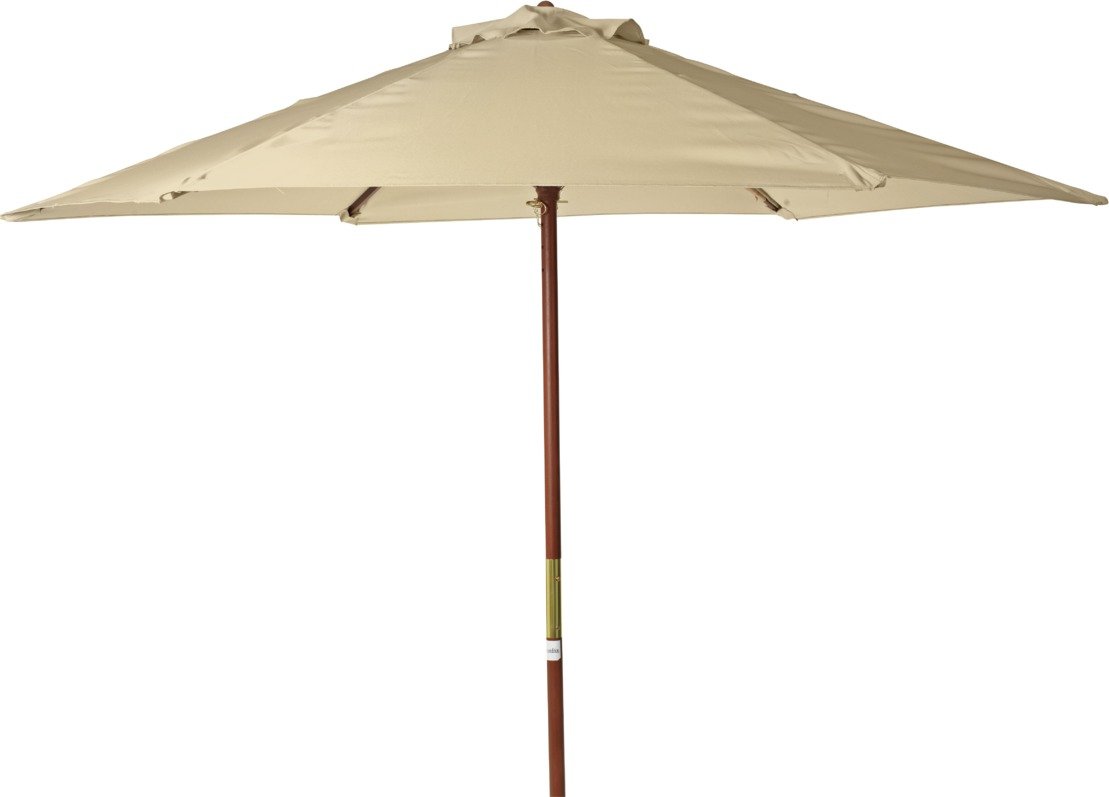 Habitat 2m Water Repellent Garden Parasol - Cream
