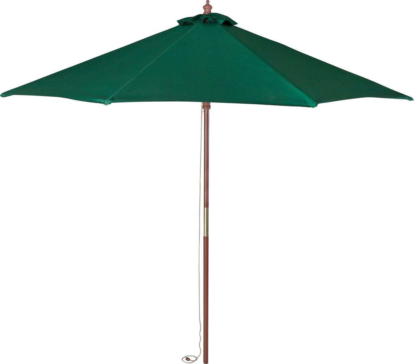 Habitat 2m Water Repellent Garden Parasol - Green