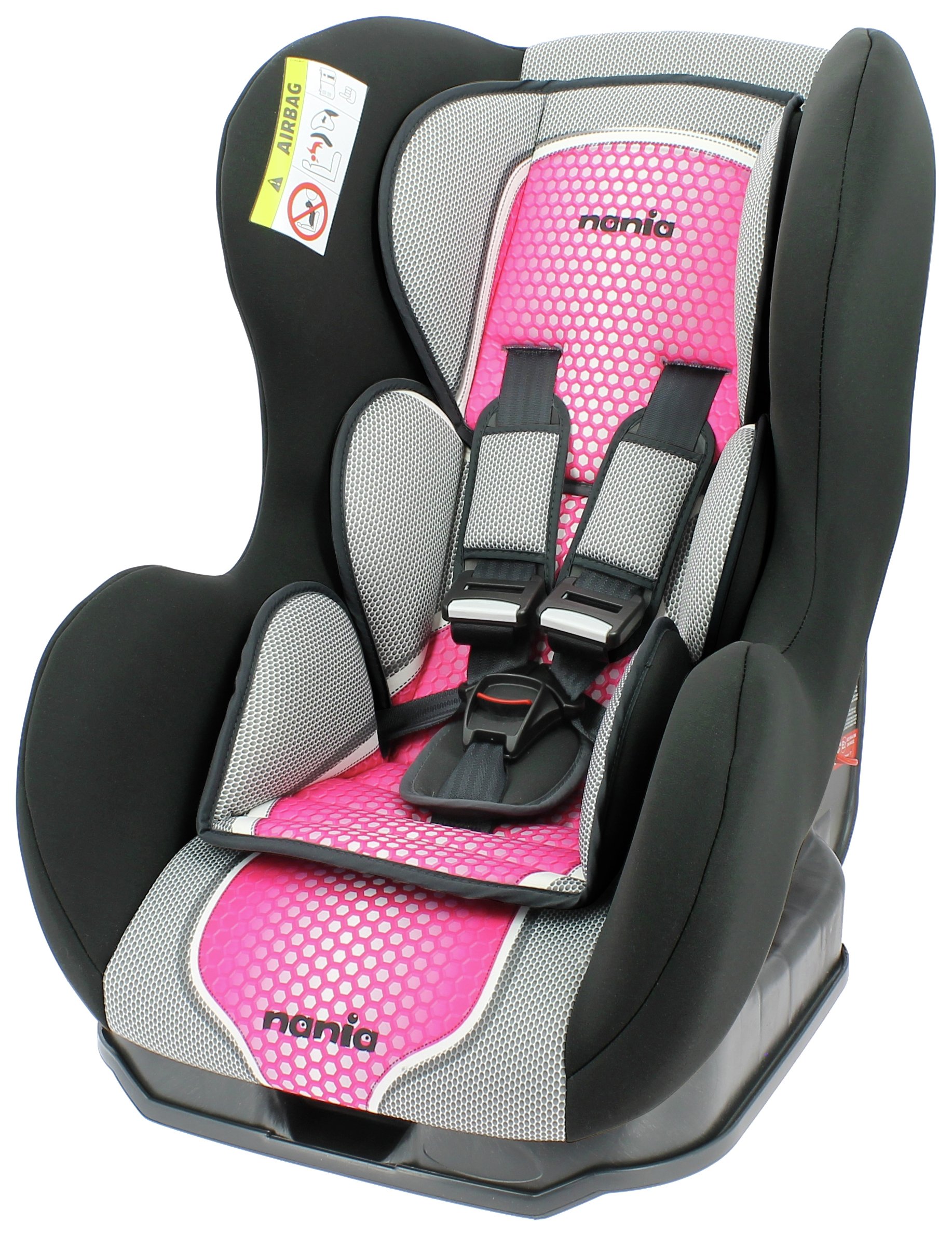Cosmo Isofix Car Seat for Kids 9 to 18 kg NANIA Agora Pink Group 1 