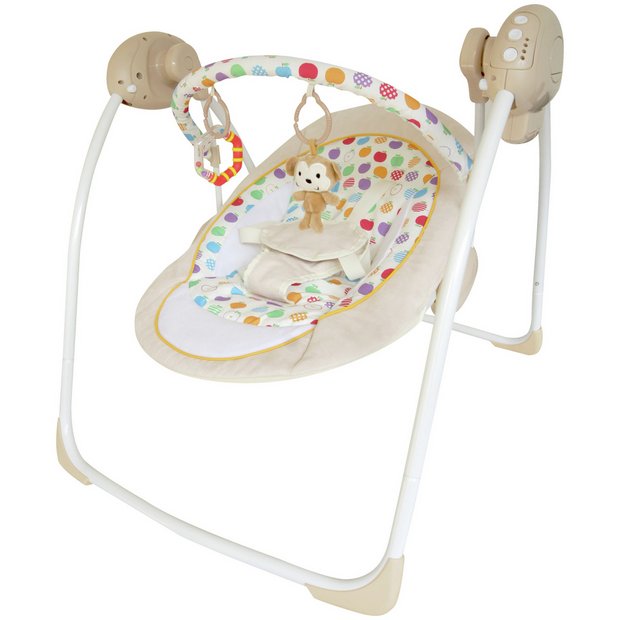 Buy Bebe Style Rocker Cradling Musical Baby Swing Baby Bouncers And Swings Argos