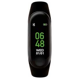 Tikkers Kids Black Smart Activity Fitness Tracker