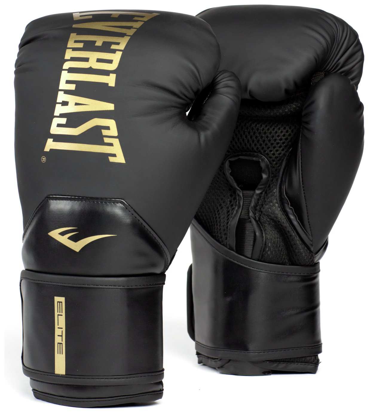 Everlast Pro Style Elite 10Oz Boxing Gloves - Black and Gold