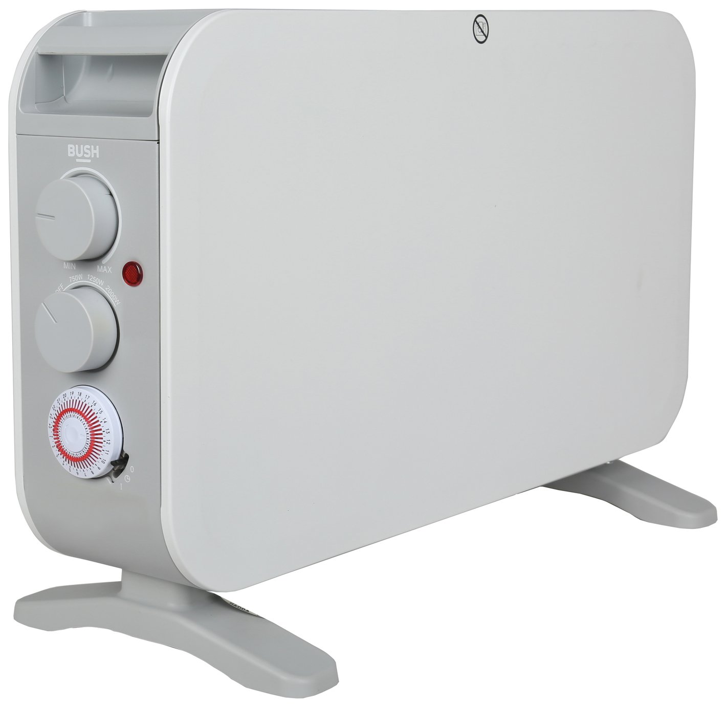 BUSH DF2361 2KW Convector Heater with Timer
